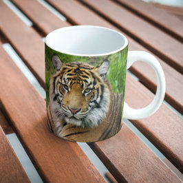 Big Cat Sumatran Tiger Foto Kaffeetasse