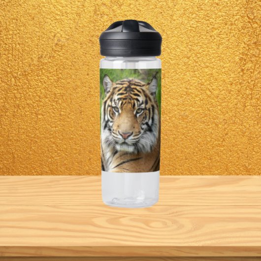 Big Cat Sumatran Tiger Foto Trinkflasche