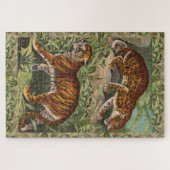 Big Cat (Tiger & Leopard) Puzzle (Horizontal)