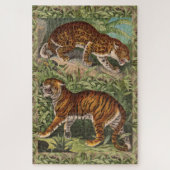 Big Cat (Tiger & Leopard) Puzzle (Vertikal)