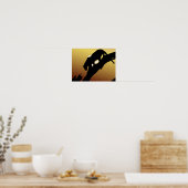 Big Cat Tree Print Poster (Küche)