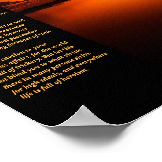 Big Catch Poster (Ecke)