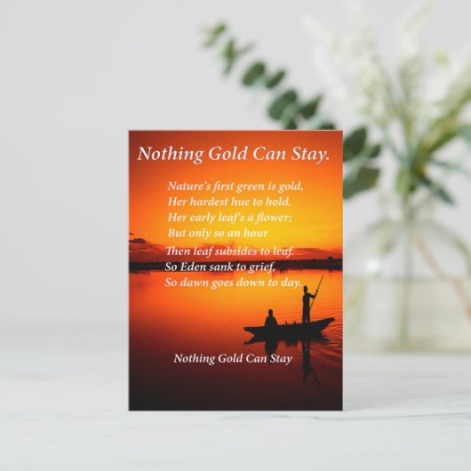 Big Catch Postkarte (Stehend Vorderseite)