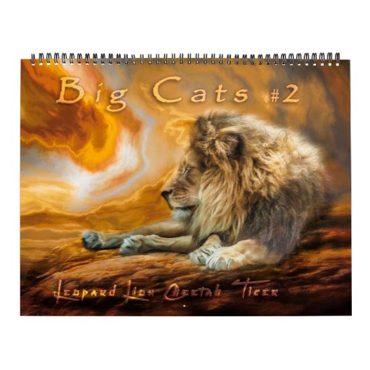 BIG CATS #2 The Wild Ones Calendar Kalender (Titelbild)