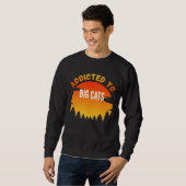 Big Cats  Addicted to Big Cats Sweatshirt (Vorne ganz)