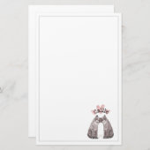 Big Cats Schnürsenkel Ihren Namen Kinder hinzufüge Briefpapier (Vorne/Hinten)