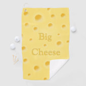 "Big Cheese" Creamy Yellow Cheese mit Holen Golfhandtuch (Insitu)