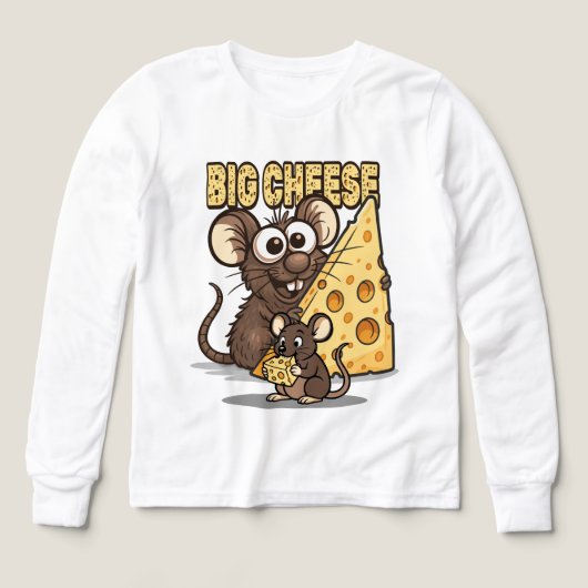 BIG CHEESE Quote – Fun Bold Humor and Confidence (Design Vorderseite)