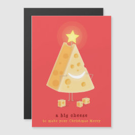 Big Ches Magnetic Christmas Card Magnetkarte
