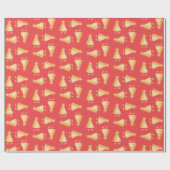 Big Ches Weihnachtskarte Geschenkpapier (Flach)