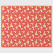 Big Ches Weihnachtskarte Geschenkpapier (Flach)