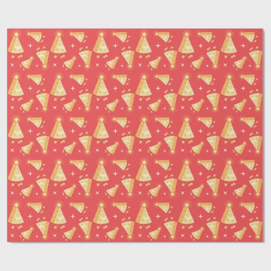 Big Ches Weihnachtskarte Geschenkpapier (Flach)