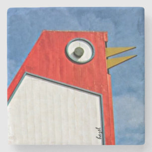 Big Chicken Atlanta, Big Chicken Untersetzer, Mari Steinuntersetzer