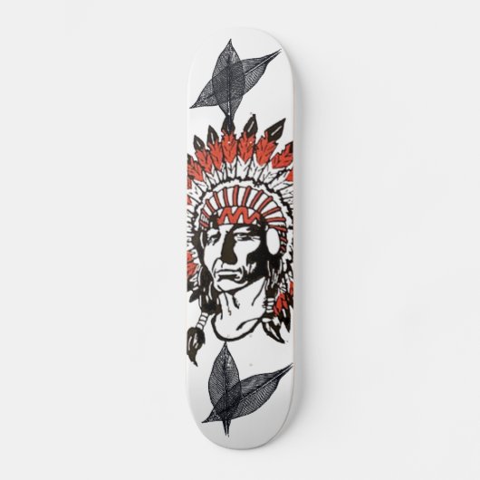 Big Chief Feder Design Skateboard (Vorderseite)