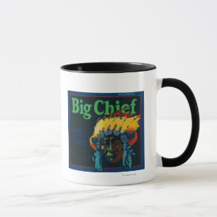 Big Chief Orange LabelOntario, CA Tasse