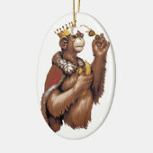 Big Chimpin' Keramik Ornament (Links)