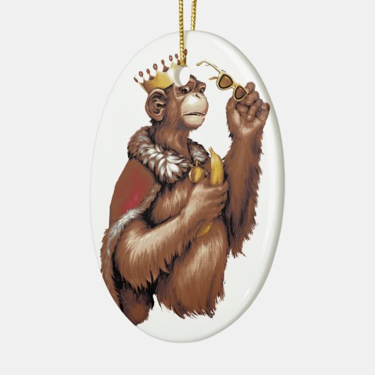 Big Chimpin' Keramik Ornament (Links)