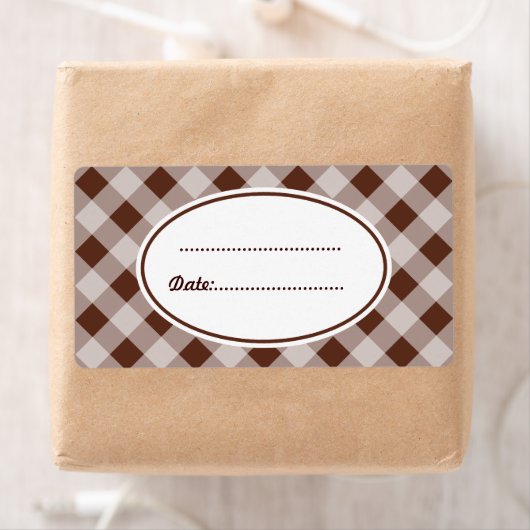 Big Chocolate Kitchen Labels (Insitu)