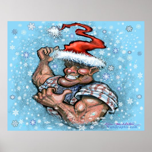 Big Christmas Elf Poster (Vorne)