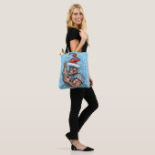 Big Christmas Elf Tote Bag Tasche (Am Model)