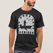 Big Chub Lake Fischen T-Shirt (Vorderseite)