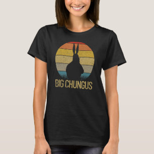 Big Chungus Retro Sunset Vintages Meme Big Chu T-Shirt