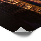 Big City Patriotic USA Flaggenstatue Liberty Ameri Poster (Ecke)