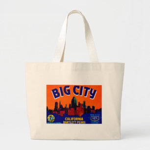 Big City Pears Jumbo Stoffbeutel