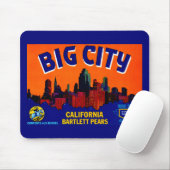 Big City Pears Mousepad (Mit Mouse)