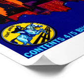 Big City Pears Poster (Ecke)