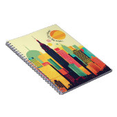 Big City Vibes Notebook Notizblock (Rechte Seite)