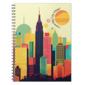 Big City Vibes Notebook Notizblock (Vorderseite)