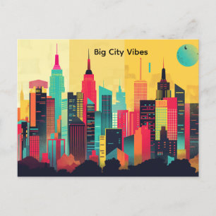Big City Vibes Postkarte