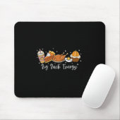 Big Ck Energy Retro Beintraining Truthahn Erntedan Mousepad (Mit Mouse)