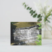 Big Clifty Falls Postkarte (Stehend Vorderseite)