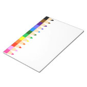 Big Colored Pencils Notizblock (angewinkelt)
