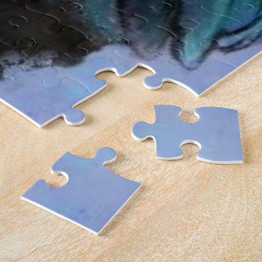 Big Common Raven - Malerei Puzzle (Seite)