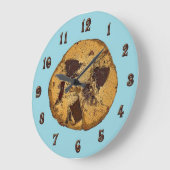 Big Cookie Große Wanduhr (Winkel)