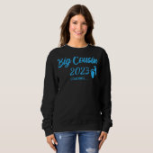 Big Cousin 2023 Loading Future New Cousin Baby Ann Sweatshirt (Vorne ganz)
