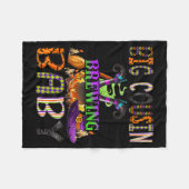 Big Cousin Of Brewing Baby Halloween One Soky Big  Fleecedecke (Vorderseite (Horizontal))