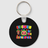 Big Cousin Of The Birthday Girl Melon Family Match Schlüsselanhänger (Vorderseite)