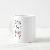 Big Cousin To Be 1st Baby Pregnancy Announcement F Kaffeetasse (Vorderseite Links)