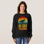 Big Cousinsaurus Rex Dinosaur Big Cousin Saurus Fa Sweatshirt (Vorne ganz)