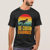 Big Cousinsaurus Rex Dinosaur Big Cousin Saurus Fa T-Shirt (Vorderseite)