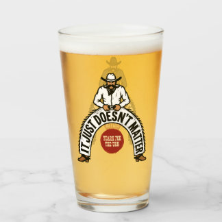 Big Cowboys White & Black Glas