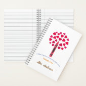 Big Crayon Tree / Lehrerbewertung Notizblock (Innen)