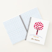 Big Crayon Tree / Lehrerbewertung Notizblock (Innenseite)