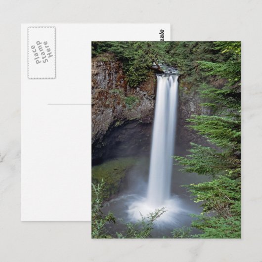 Big Creek Falls Postkarte (Vorne/Hinten)