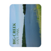 Big Creek Lake, Big Creek Staat Park, Iowa Magnet (Vertikal)