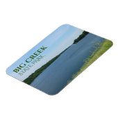 Big Creek Lake, Big Creek Staat Park, Iowa Magnet (Linke Seite)